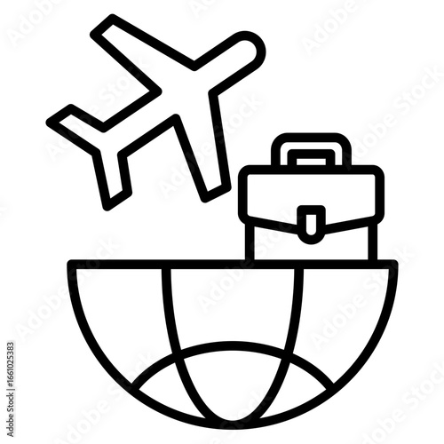 Business Travel  Icon