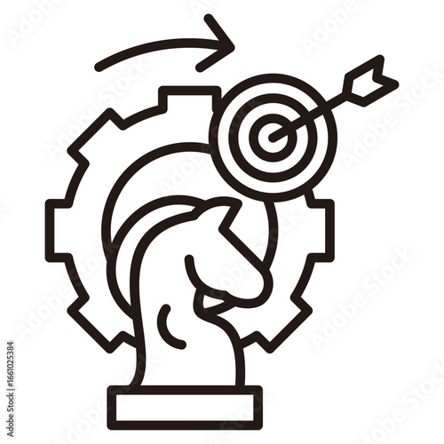 Business Strategy Icon