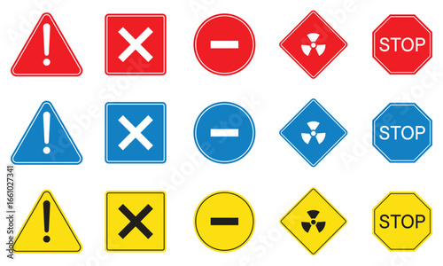 Warning Signs, Stop Sign, Danger, Checklist No Trespassing Sign