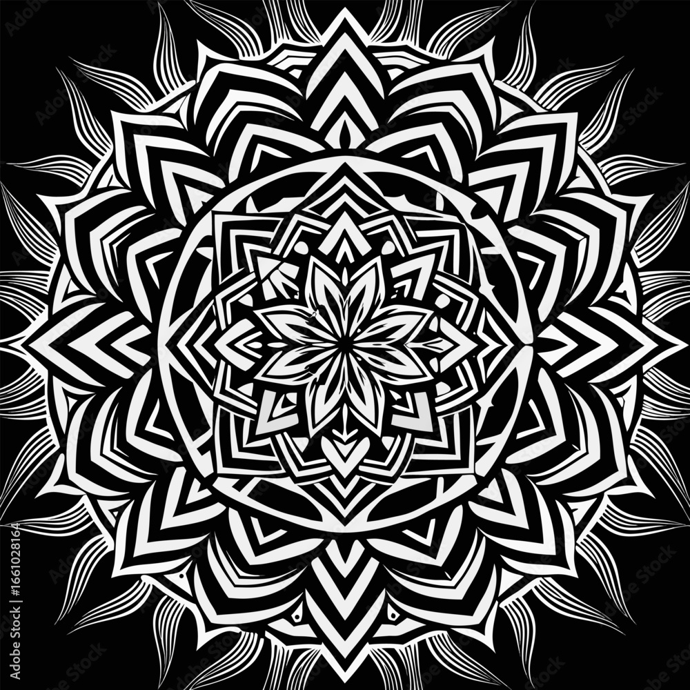 Fototapeta premium black and white abstract background