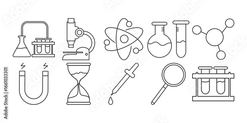 Science Line Icon