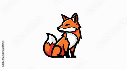Cartoon fox illustration