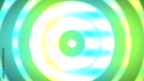 Wallpaper Mural Hypnotic vibrant expanding circles abstract background loop animation Torontodigital.ca