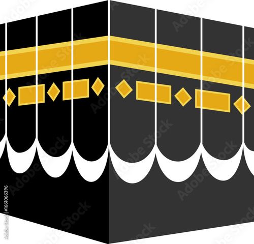 Illustration of the Kaaba
