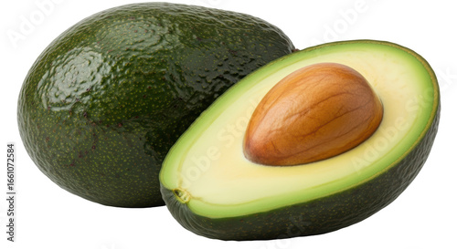 Isolated Avocado