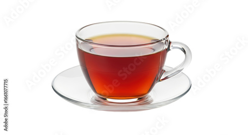 Isolated Cup of Black Tea