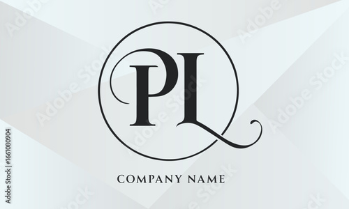 PL, LP Alphabets Letters Logo Monogram (5000x3000 pixels, 300dpi)