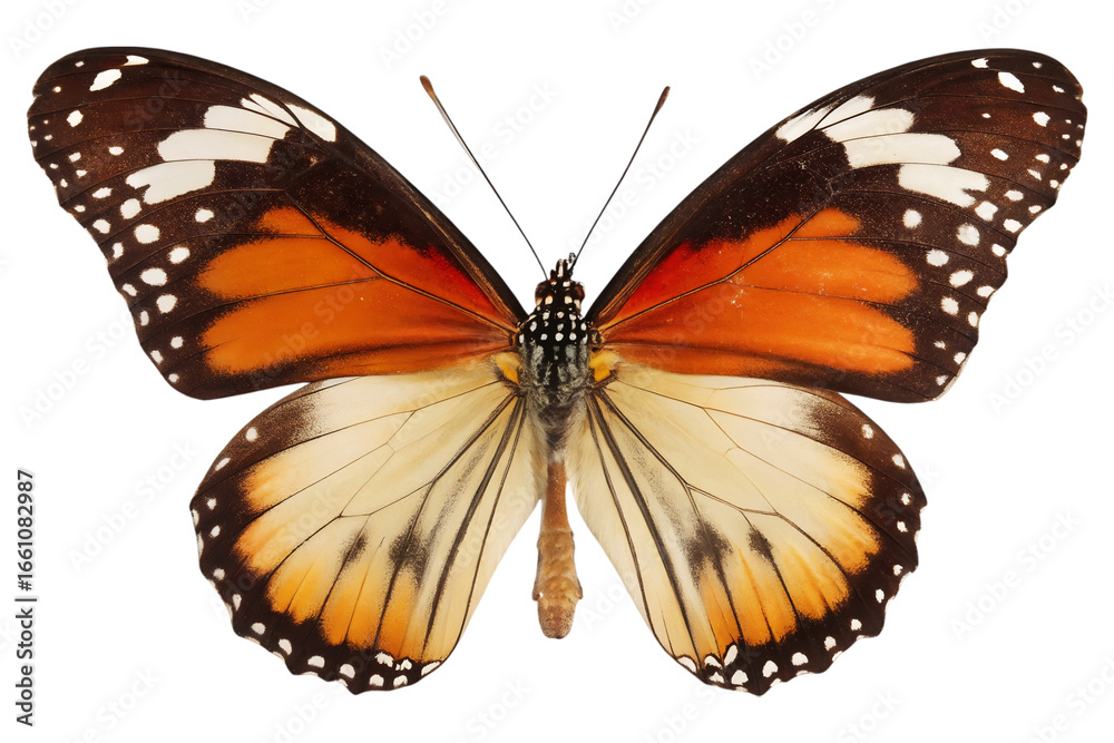 Fototapeta premium High Quality Realistic Butterfly PNG Clip-art.