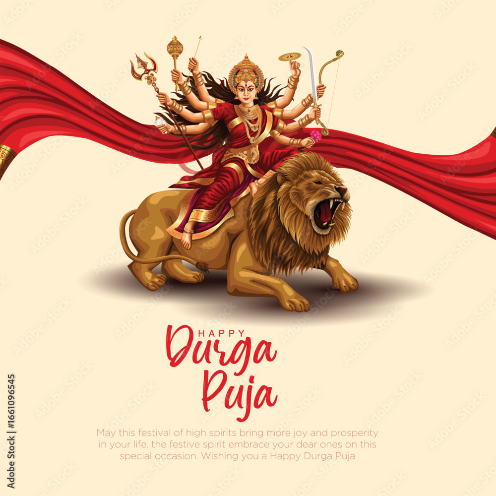 custom made wallpaper toronto digitalindian God Happy Durga Puja Subh Navratri background. editable vector illustration design