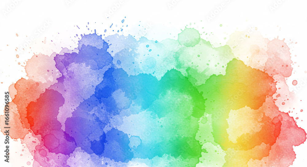 Fototapeta premium abstract watercolor background with watercolor splashes