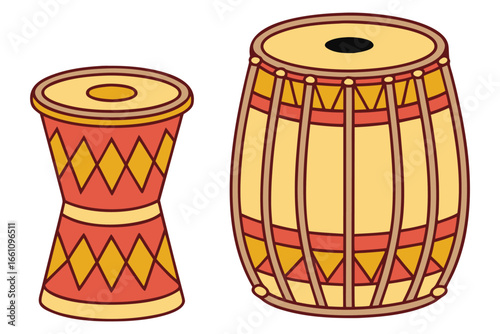 Indian Drums Musical Instruments percussion traditional
