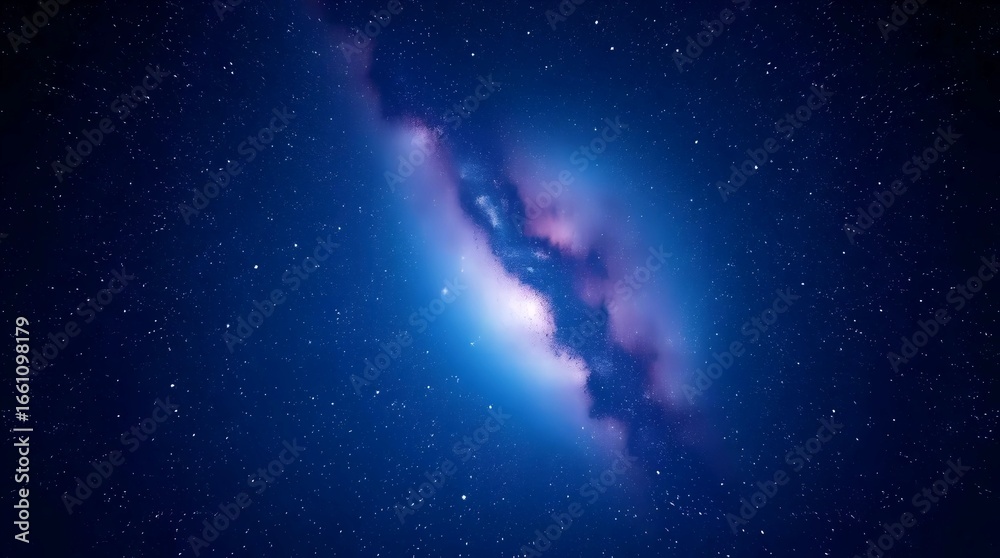 Fototapeta premium Starry galaxy night sky