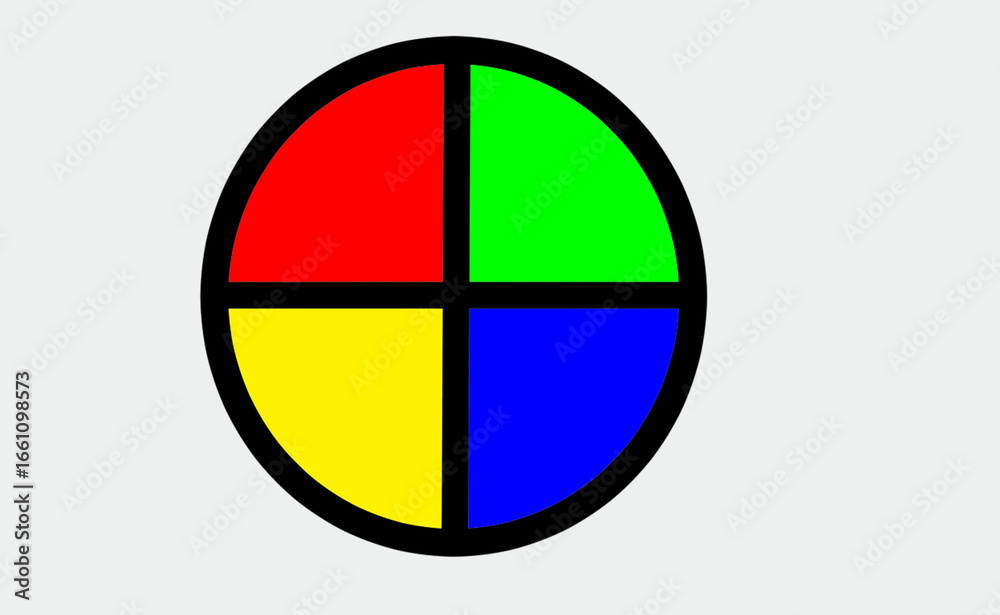 Fototapeta premium vector for colorful circular designs