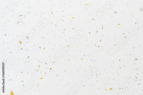 金箔銀箔の入った白い和紙の背景