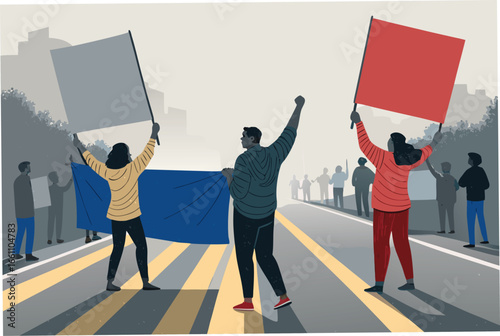 -protesters-blocking-road-with-banners--flat-bold- (1).eps