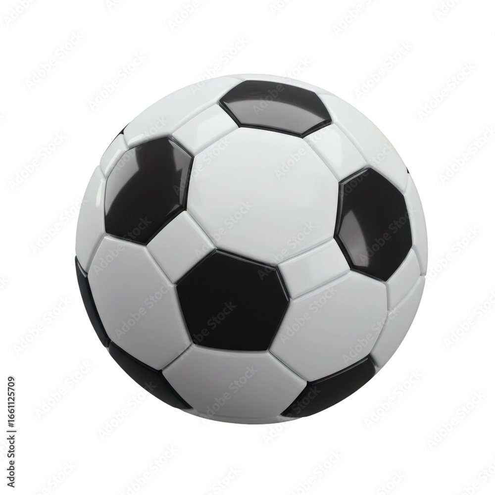 Classic black and white soccer ball, Isolated on a Transparent Background, PNG, Cutout, ready for a game. Classic black and white soccer ball, Isolated on a Transparent Background, PNG, Cutout, ready for a game.