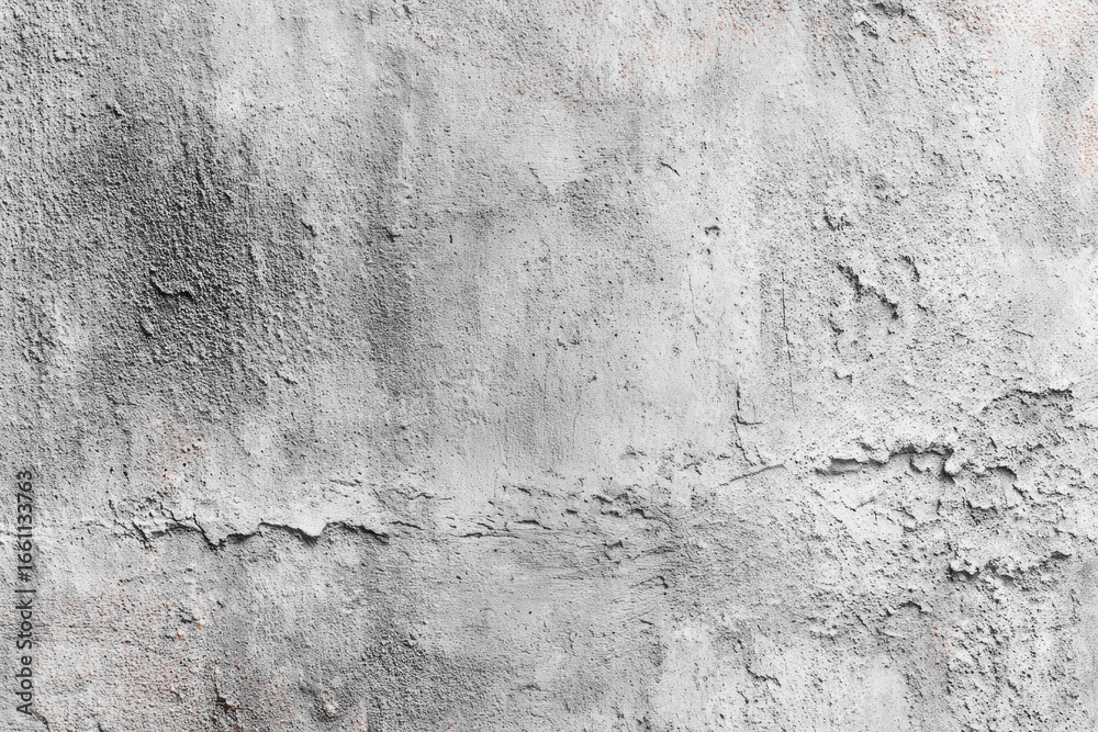 Obraz premium Textured light gray concrete wall surface