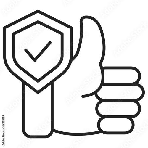 Trust Outline Icon