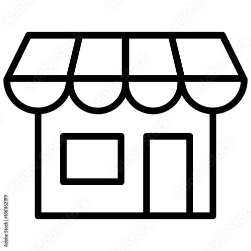 Store Outline Icon