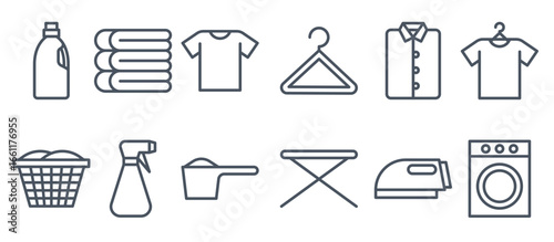 Laundry icon ironing board