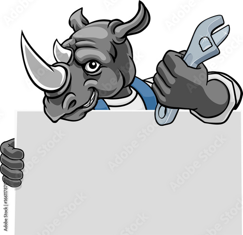 Rhino Mechanic Plumber Span...