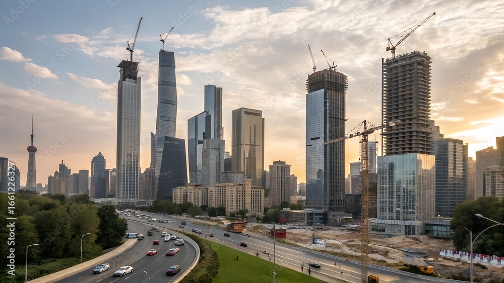 Fototapeta premium building city