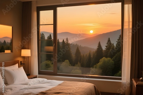 morning in the forest