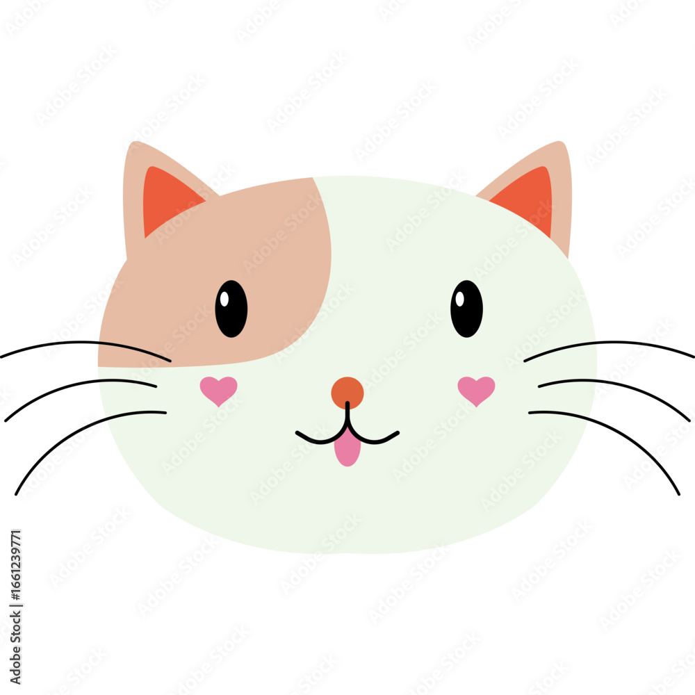 Obraz premium Cute Animal Head