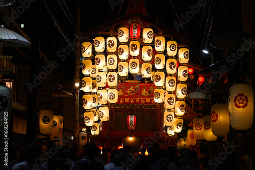 京都の祇園祭　後祭の宵山　南観音山