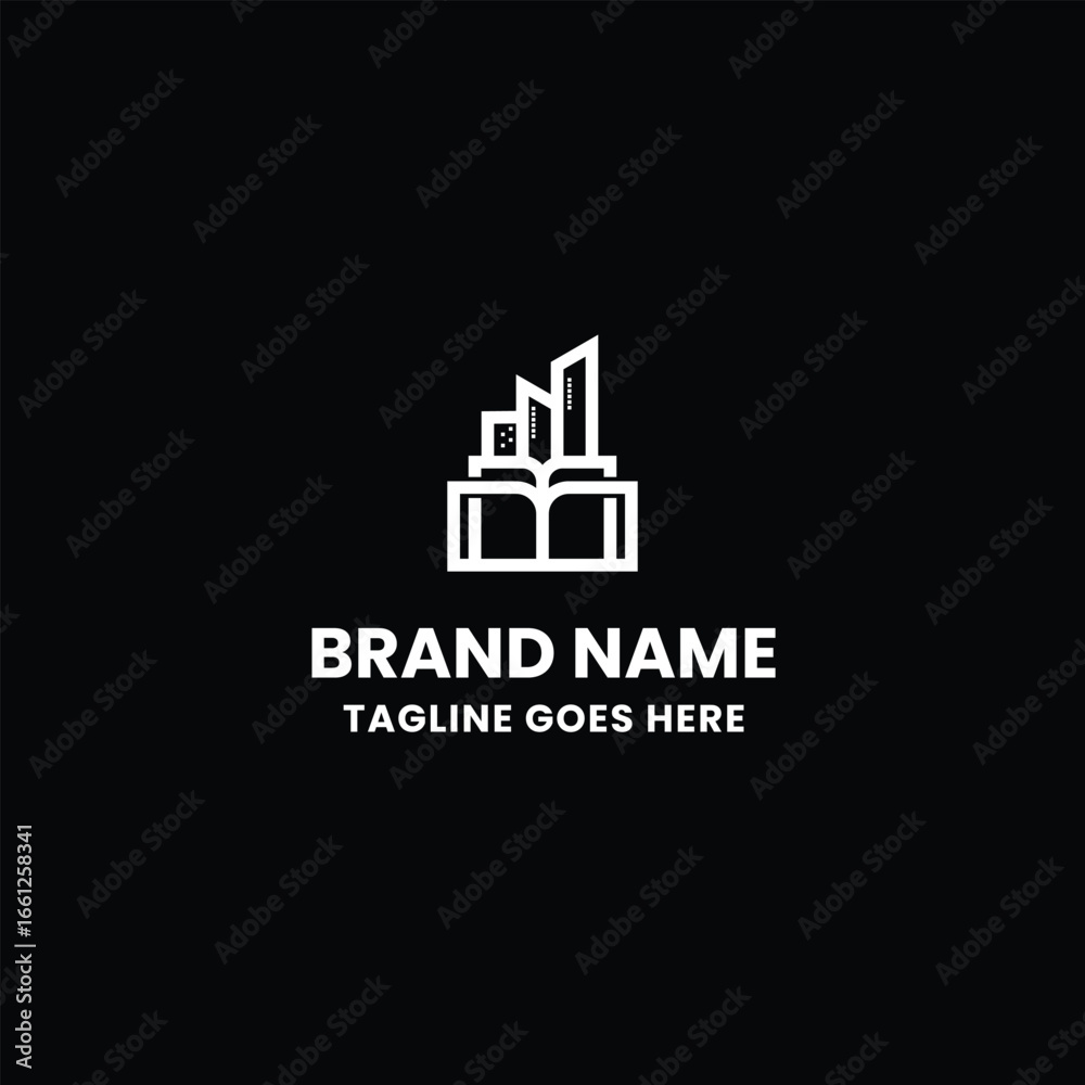 Fototapeta premium Creative Real Estate Logo