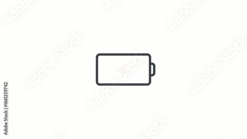 Low Power Blink – Animated Battery Warning Icon