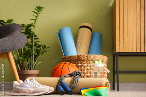 Sports equipment with sneak...