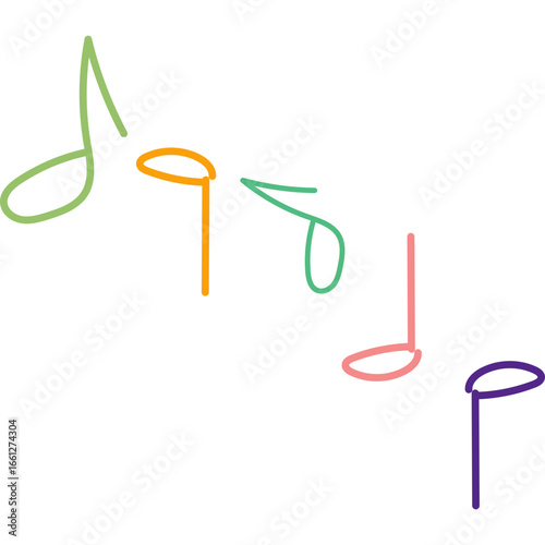 Doodle Music Notes
