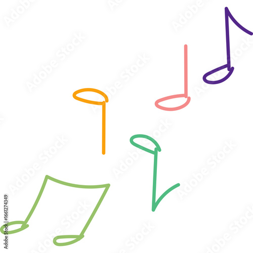 Doodle Music Notes