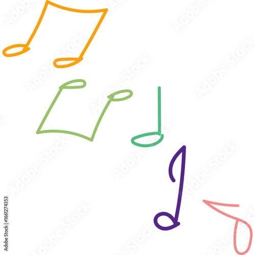 Doodle Music Notes