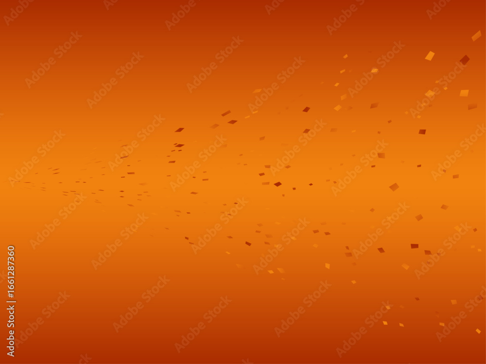 Obraz premium 紙吹雪、m9オレンジB、6横010