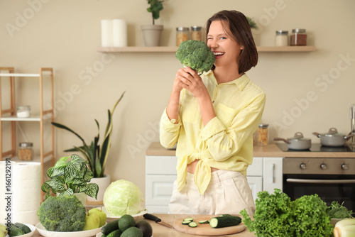 Beautiful young happy woman...