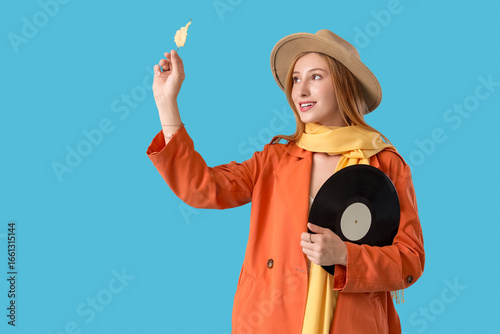 Beautiful young woman with ...