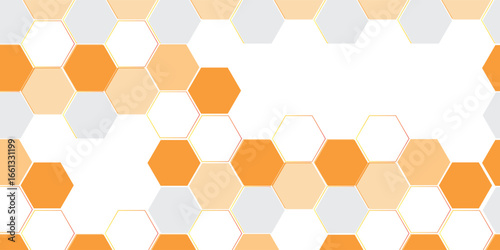 Honeycomb abstract artwork, beehive pattern for decoration, hive symbol for fabric design