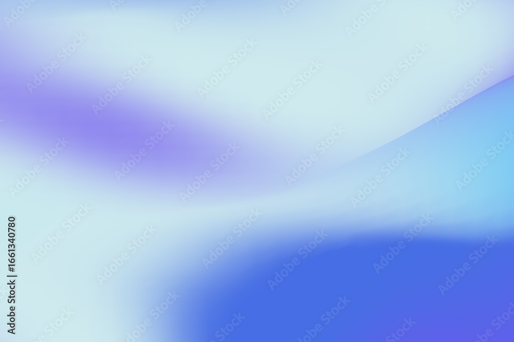 Naklejka premium Dreamy Blue Purple Gradient Background