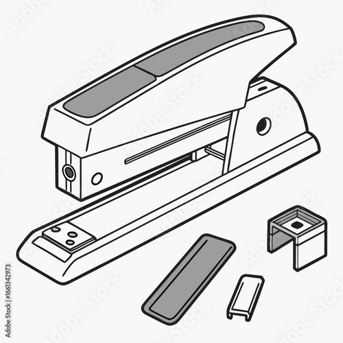stapler and staples