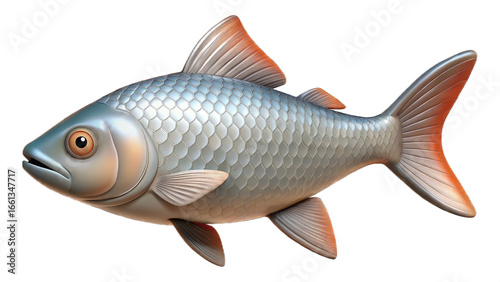 fish, isolated, carp, animal, food, fishing, white, fin, raw, nature, freshwater, bream, fresh, crucian, catch, healthy, silver, roach, tail, seafood, one, head, sea, river, water