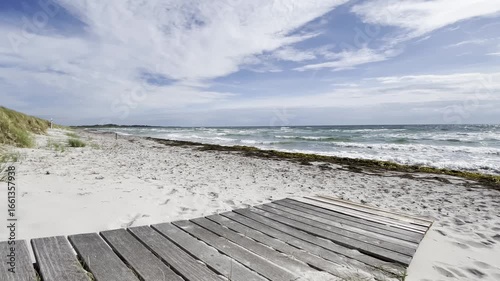 Am Strand von Hesselbjerg, Nyby, Insel Langeland, Dänemark