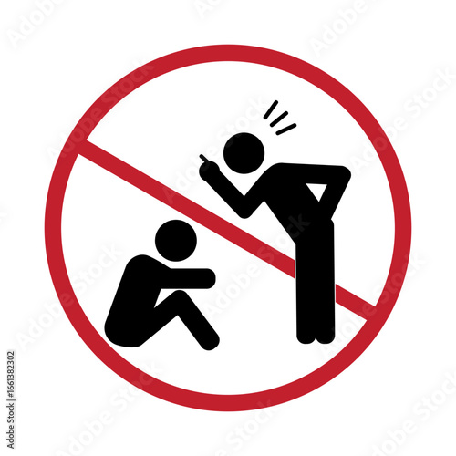 vector illustration of stop bullying