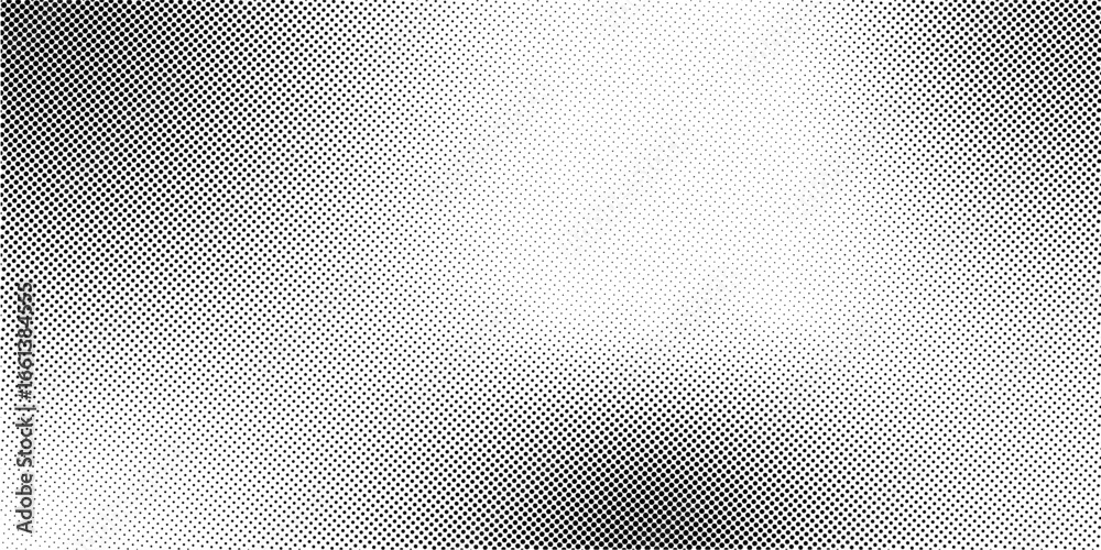 Obraz premium Faded grit noise texture. White and black sand wallpaper. Retro pixelated backdrop. Anime or manga style comic overlay. Vector graphic design textured template