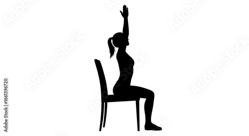 Find your inner peace with chair yoga poses for flexibility and wellness at work or home office routine