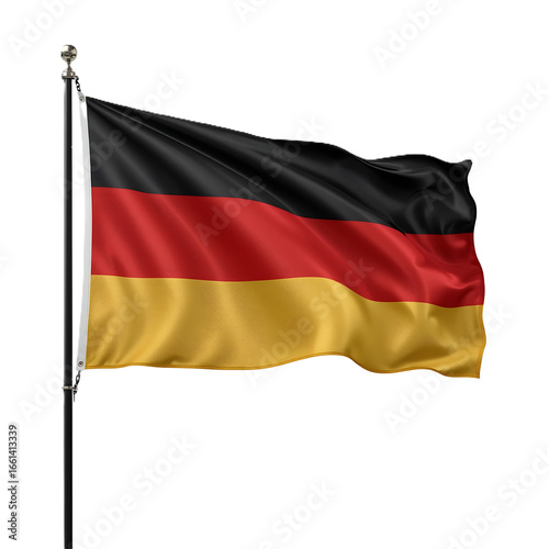 flag of germany waving
