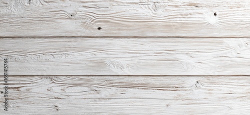 Close-up view of horizontal whitewashed wooden planks