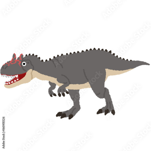 アロサウルスのイラスト