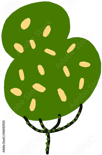 organic shape, abstract plant, doodle art, whimsical design, stylized leaf, natural motif, modern illustration, digital drawing, artistic rendering, unique form, playful graphic, simple style, decorat